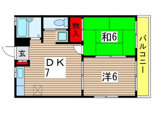 メゾン米倉の物件間取画像